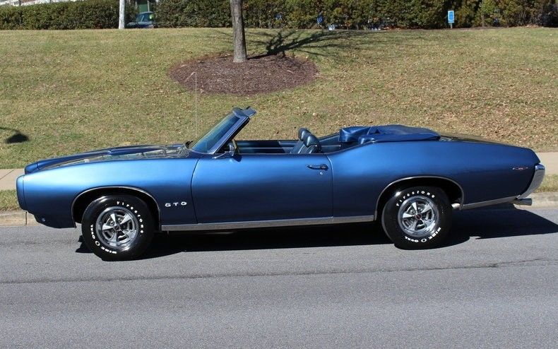 restored 1969 Pontiac GTO Convertible
