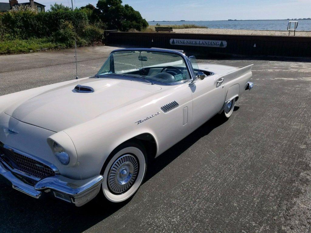 Ground up restored 1957 Ford Thunderbird convertible