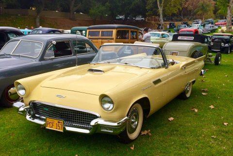 low miles 1957 Ford Thunderbird convertible for sale