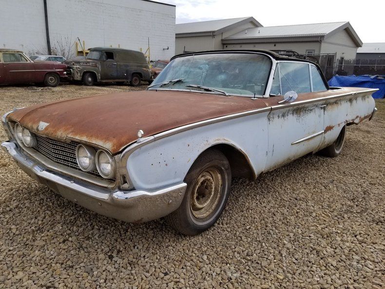 needs restoration 1960 Ford Sunliner Convertible