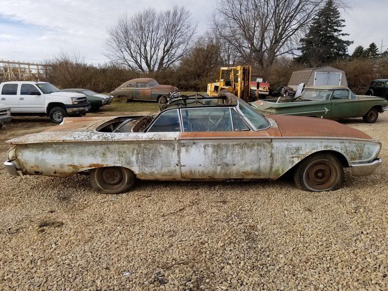 needs restoration 1960 Ford Sunliner Convertible