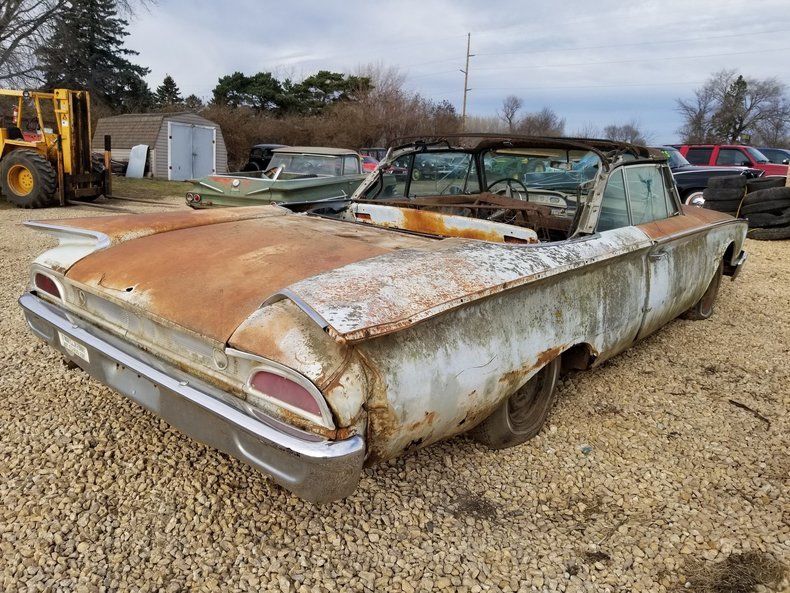 needs restoration 1960 Ford Sunliner Convertible