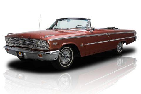 powerful 1963 Ford Galaxie 500 XL convertible for sale
