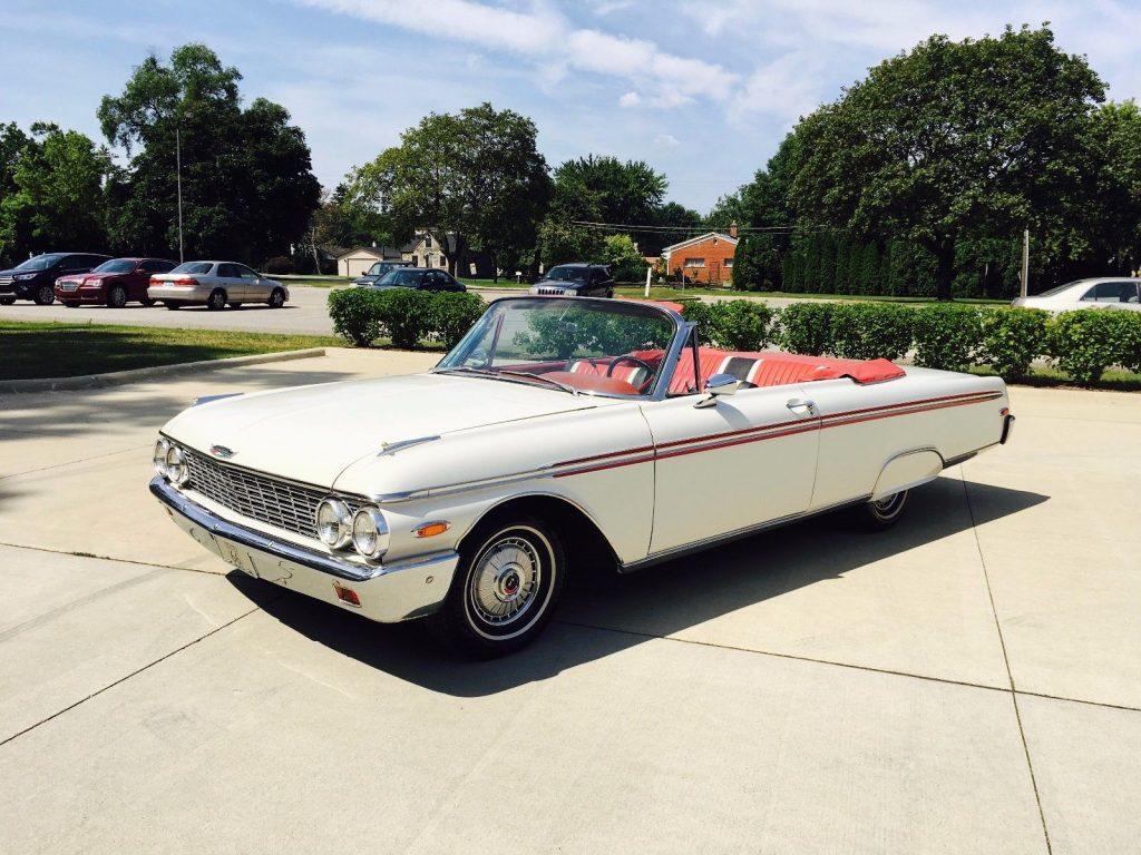 very sharp 1962 Ford Galaxie Red