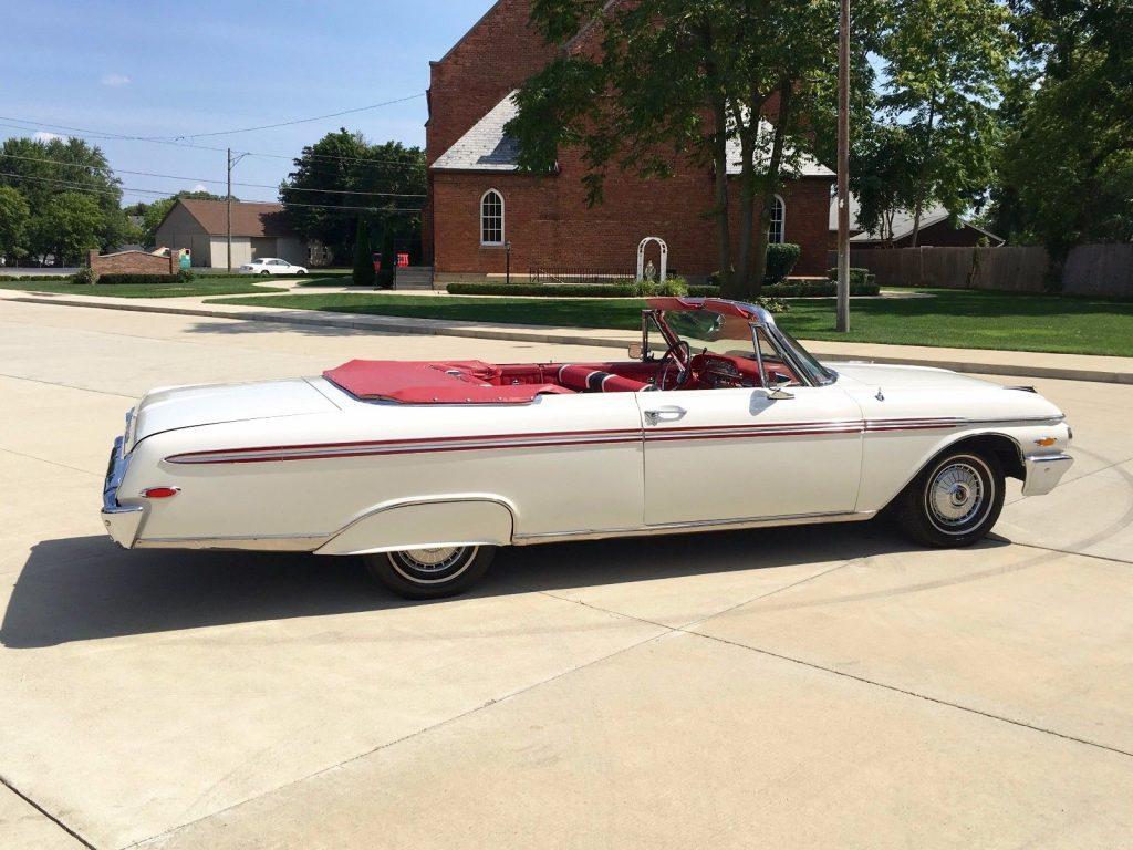 very sharp 1962 Ford Galaxie Red