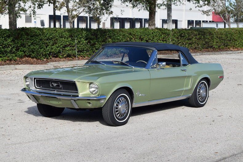 rare unrestored original 1968 Ford Mustang convertible