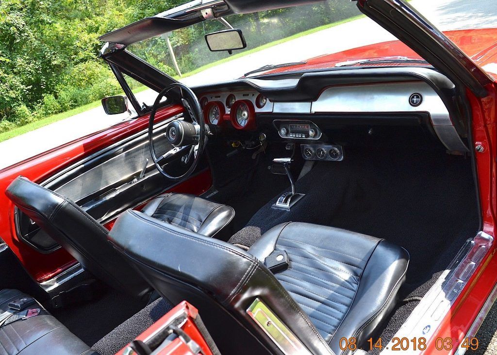 very sharp 1967 Ford Mustang Convertible GTA