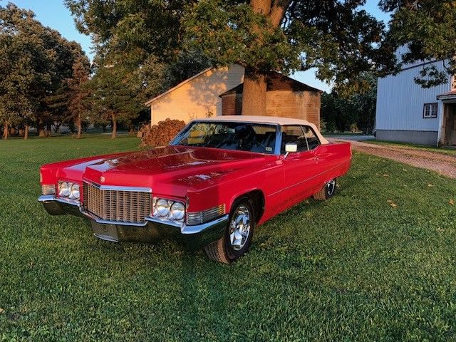 stunning classic 1970 Cadillac Deville Convertible