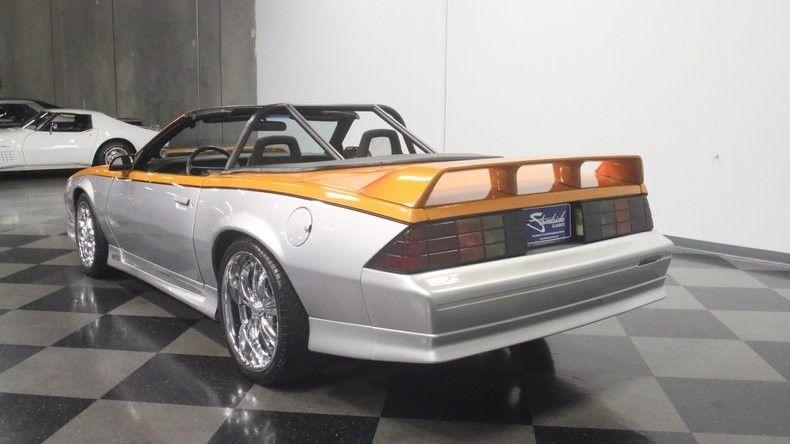 custom 1987 Chevrolet Camaro convertible