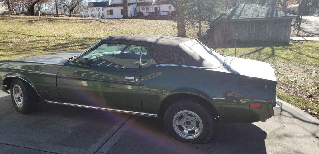 needs finishing 1973 Ford Mustang Convertible