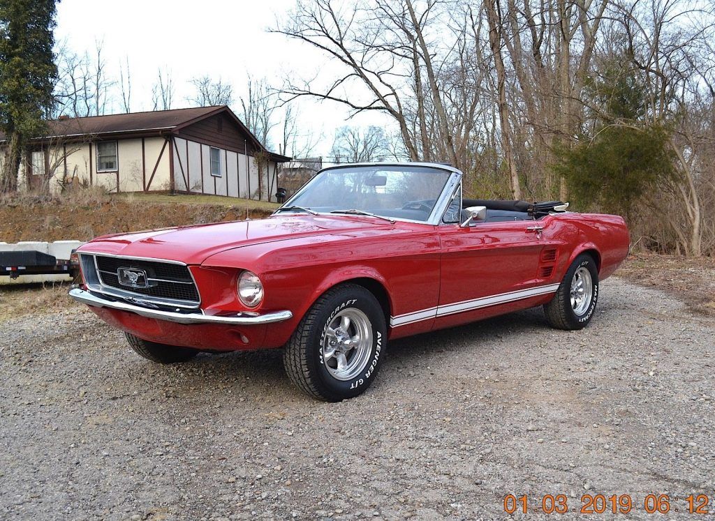 sharp looking 1967 Ford Mustang Convertible