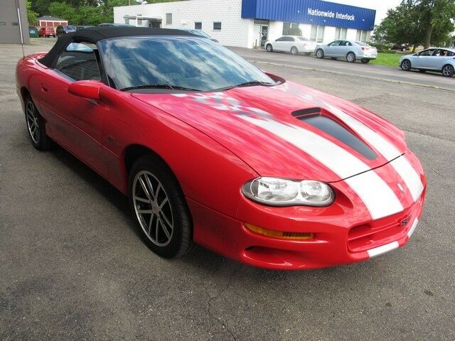 low mileage 2002 Chevrolet Camaro Z28 SS Convertible