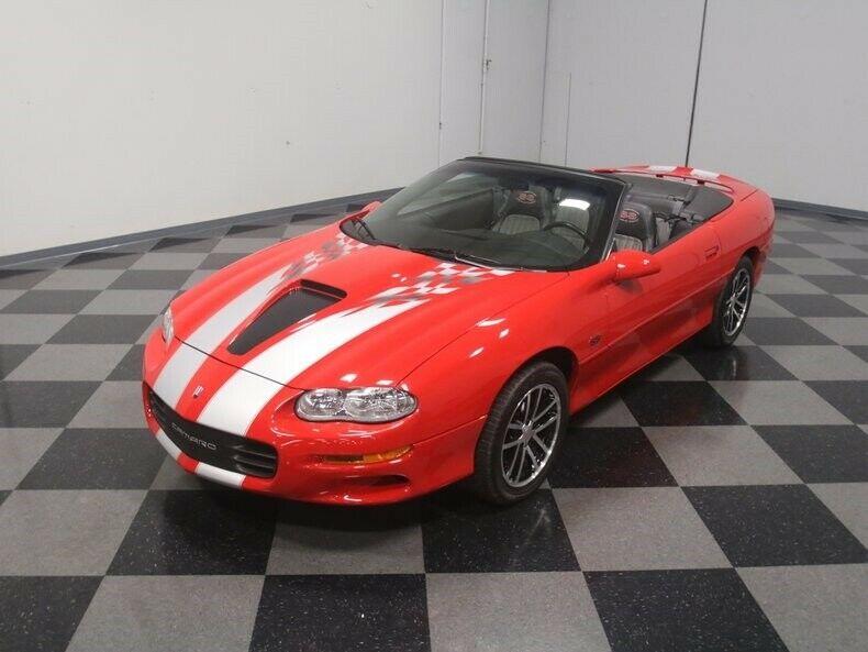 low miles 2002 Chevrolet Camaro SS 35TH Anniversary SLP Edition Convertible