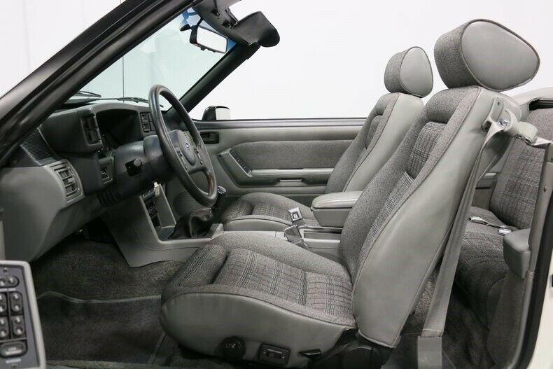 very low miles 1989 Ford Mustang GT convertible