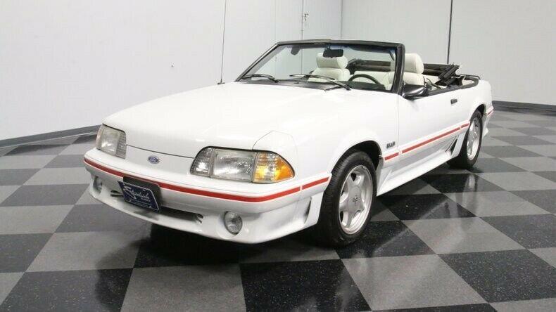 well preserved 1988 Ford Mustang GT Convertible