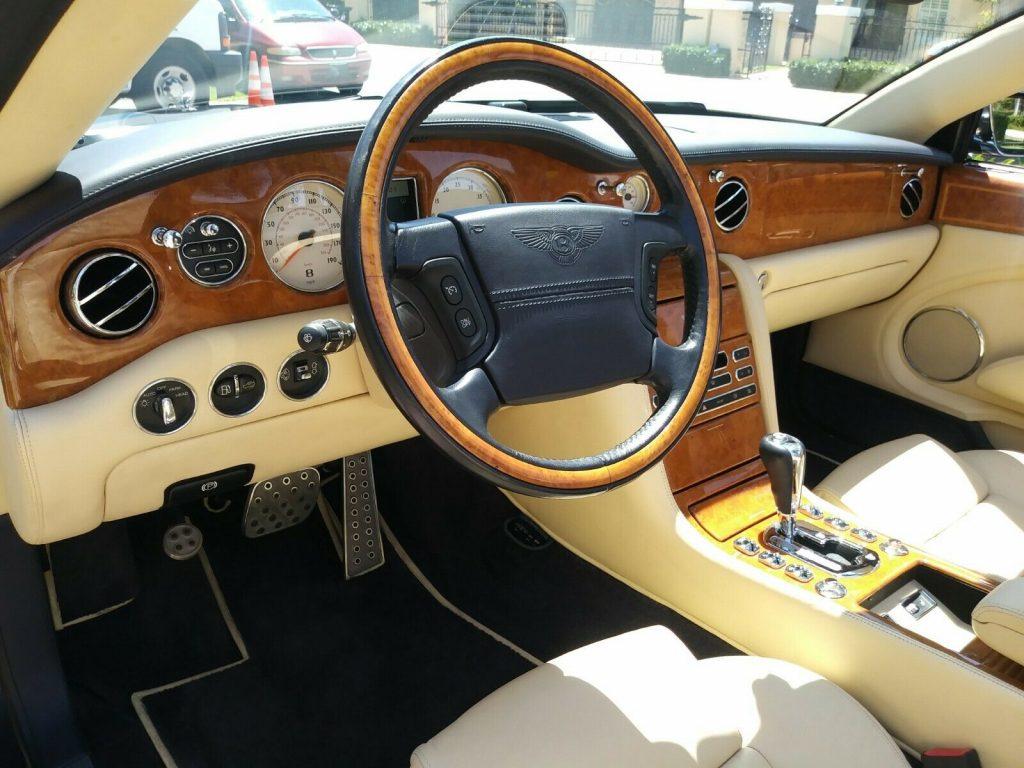 low miles 2007 Bentley Azure convertible