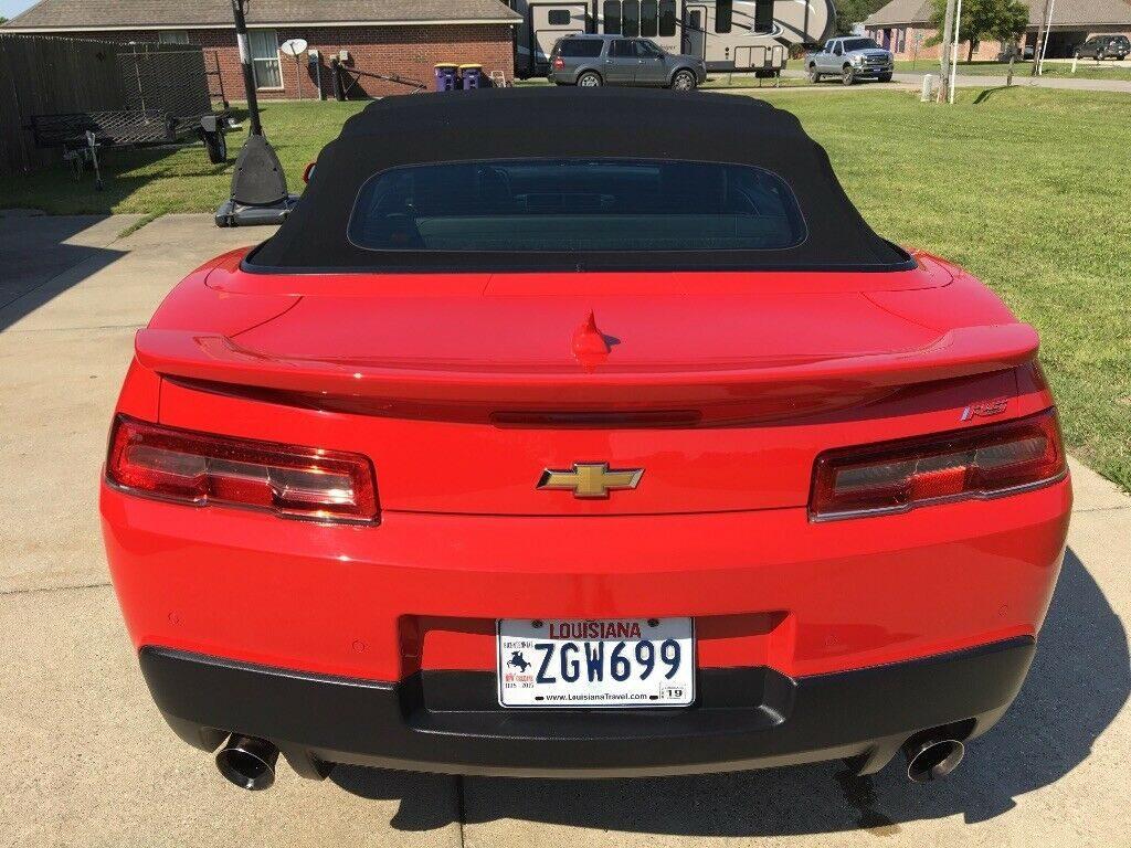 pristine 2014 Chevrolet Camaro 2LT RS Convertible