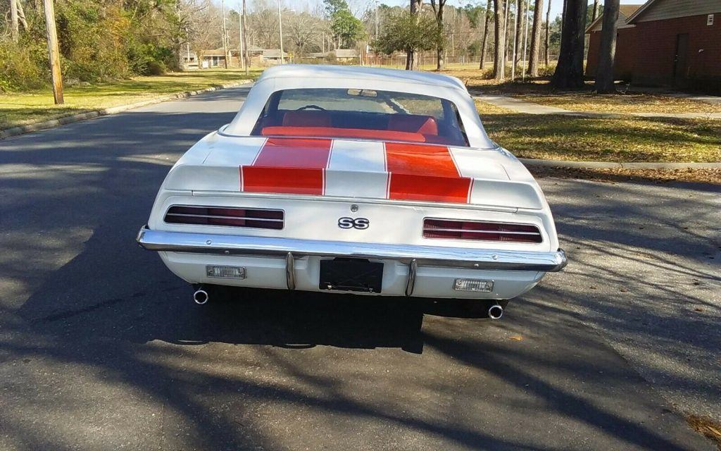 stunning 1969 Chevrolet Camaro Rs/ss PACE CAR Convertible
