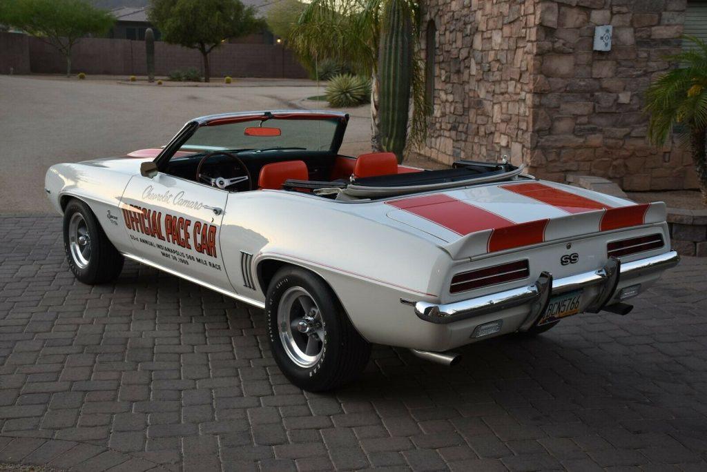 stunning 1969 Chevrolet Camaro Z11 Pace Car Convertible