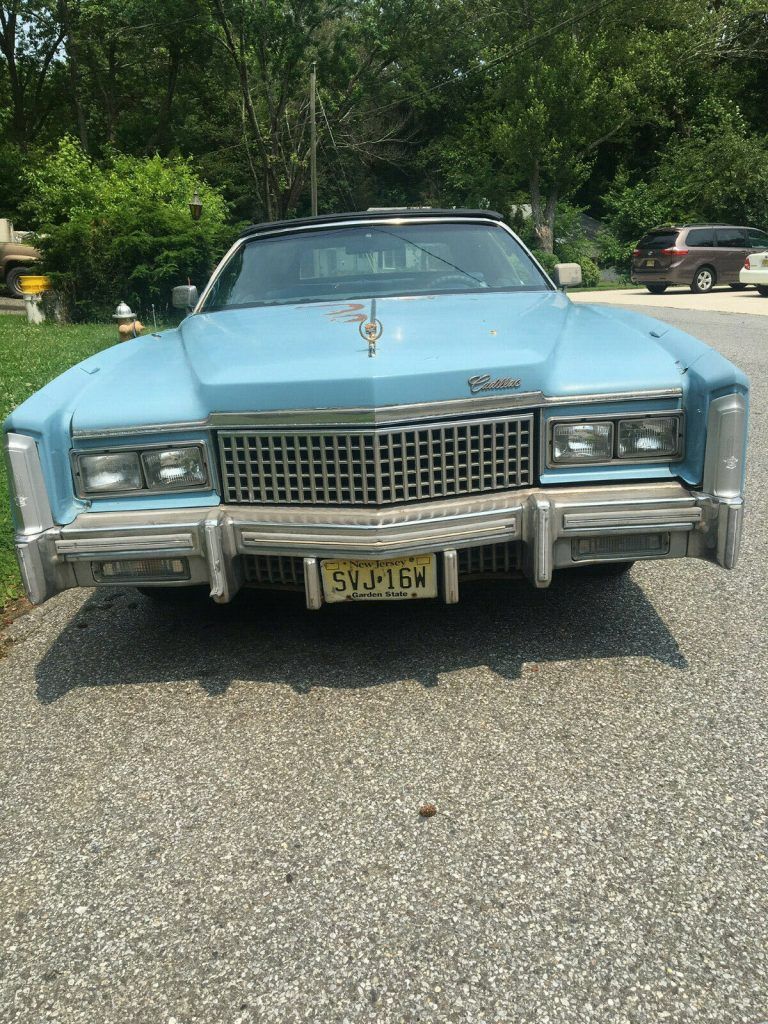 all original 1975 Cadillac Eldorado Convertible