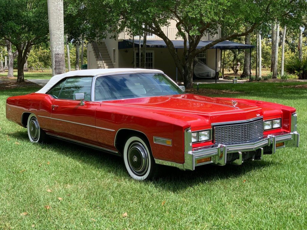 low miles 1976 Cadillac Eldorado Convertible