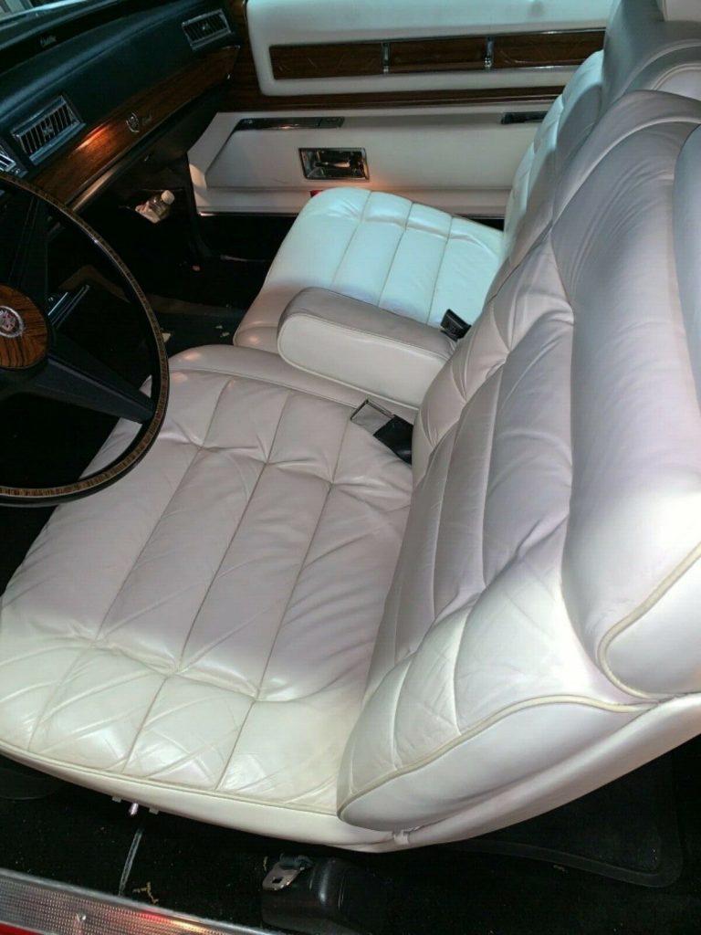 low miles 1976 Cadillac Eldorado Convertible