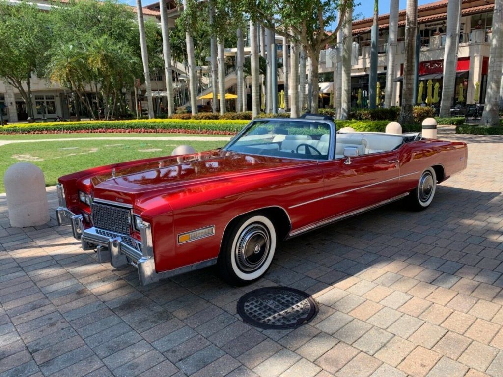 low miles 1976 Cadillac Eldorado Convertible