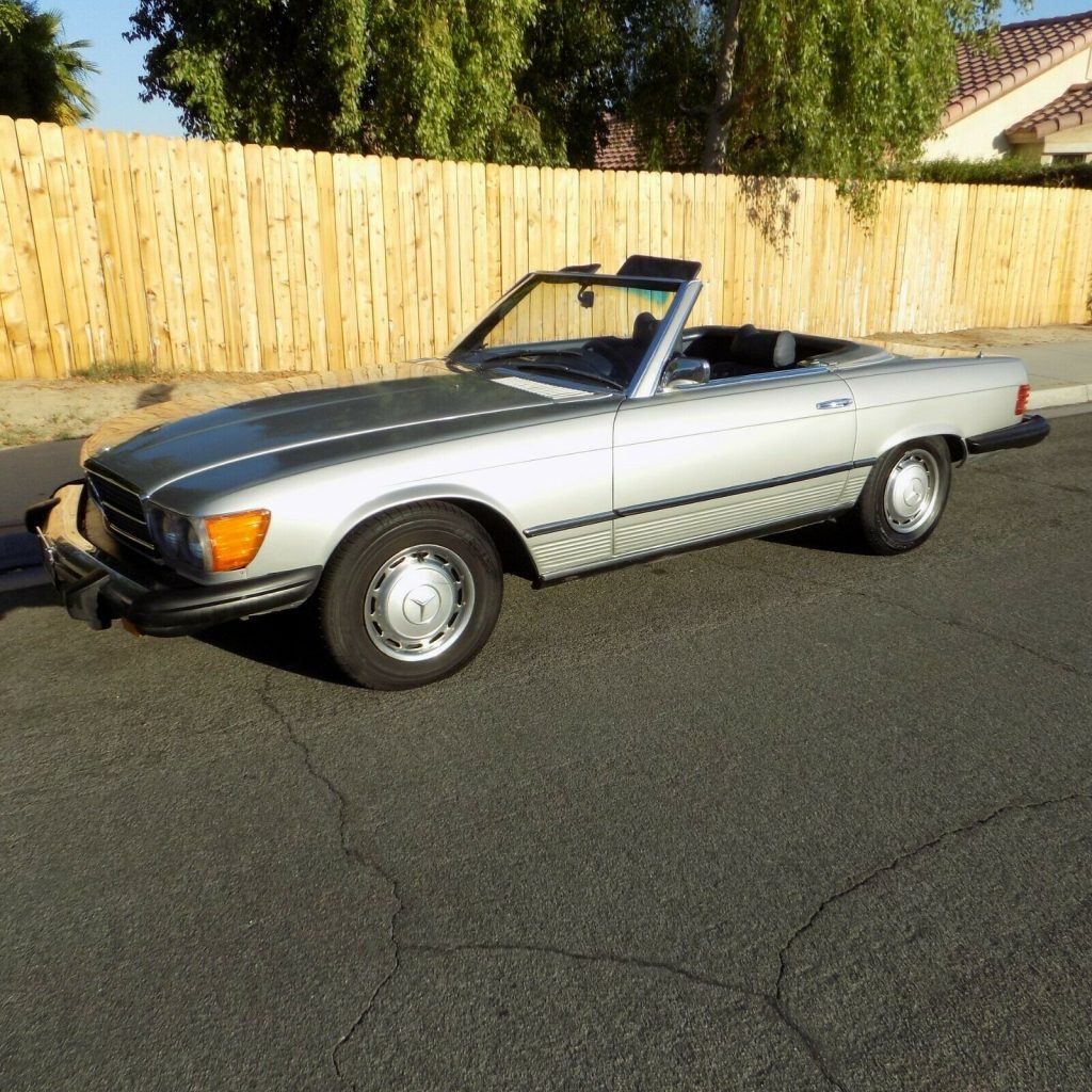 great shape 1975 Mercedes Benz 450 SL Class convertible