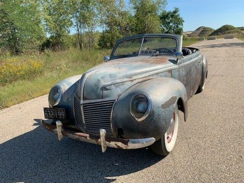 project 1939 Mercury Convertible for sale