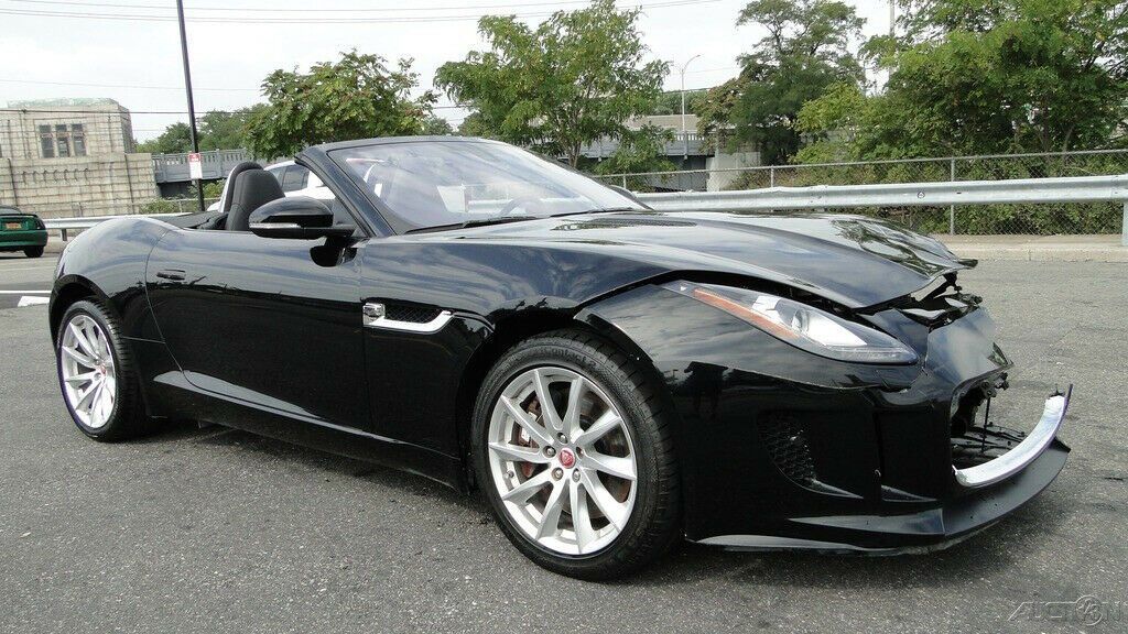 repairable 2017 Jaguar F Type 3.0L V6 Supercharger convertible