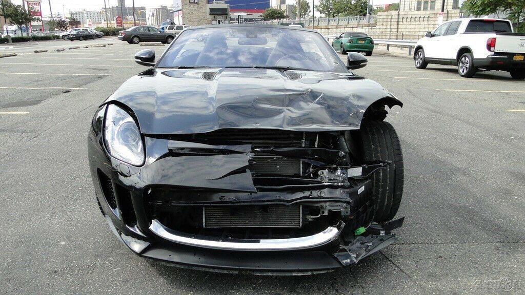 repairable 2017 Jaguar F Type 3.0L V6 Supercharger convertible