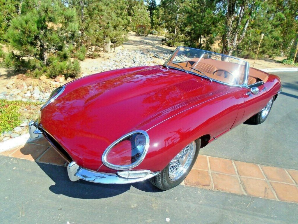 british classic 1964 Jaguar XKE convertible