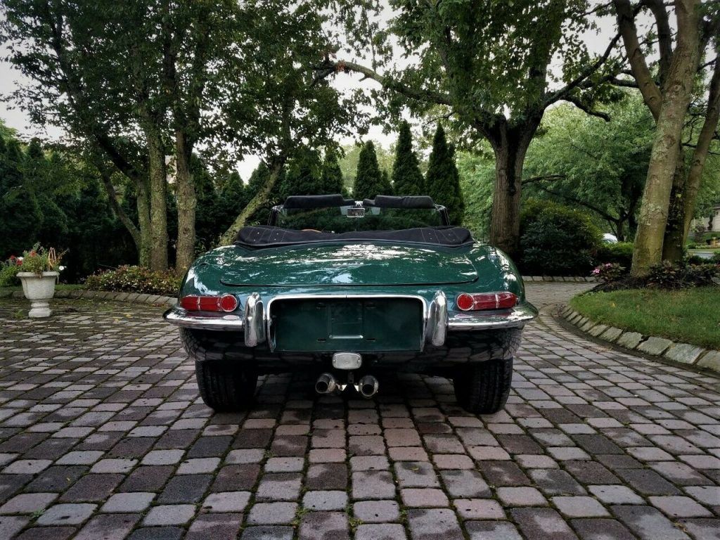 recently maintained 1962 Jaguar E Type Roadster convertible