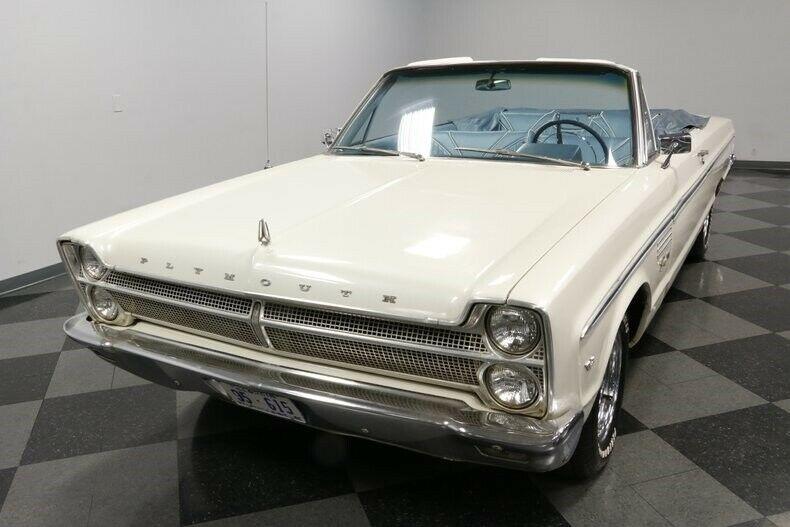 clean 1965 Plymouth Fury III convertible