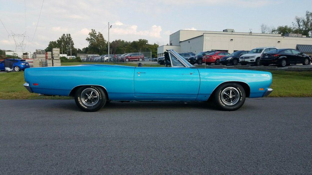 restored 1969 Plymouth Road Runner Convertible