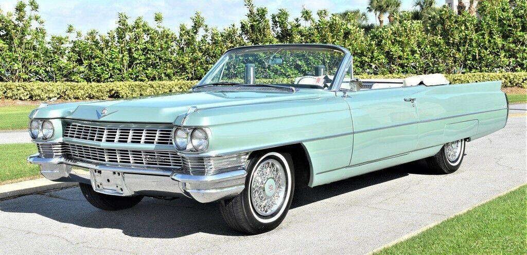 restored 1964 Cadillac Deville Convertible