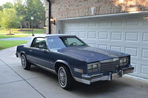 smooth running 1984 Cadillac Eldorado Biarritz CONVERTIBLE for sale