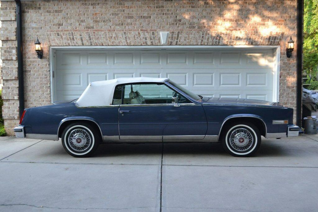 smooth running 1984 Cadillac Eldorado Biarritz CONVERTIBLE