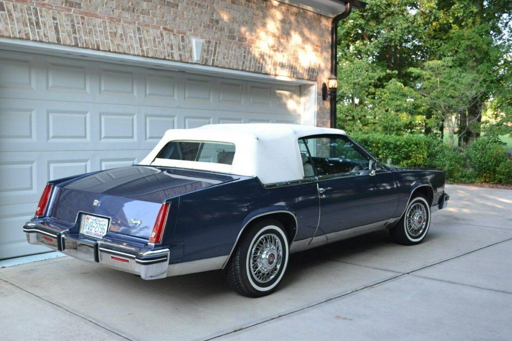 smooth running 1984 Cadillac Eldorado Biarritz CONVERTIBLE