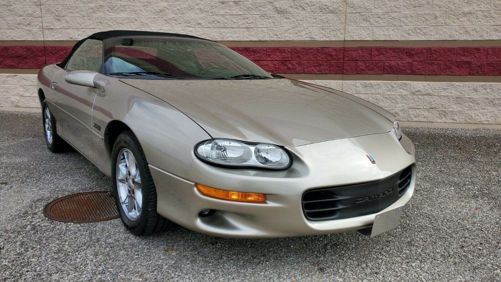 low miles 2002 Chevrolet Camaro Z28 Convertible