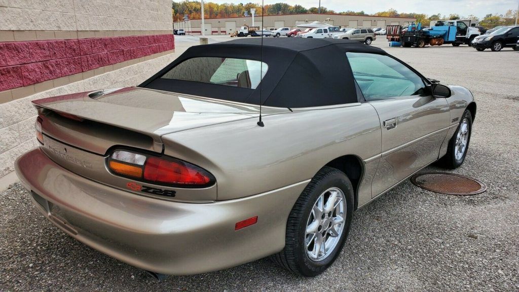 low miles 2002 Chevrolet Camaro Z28 Convertible