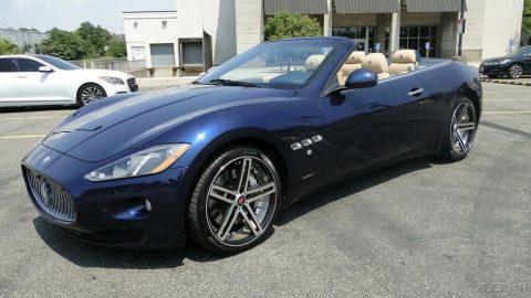 low miles 2013 Maserati Gran Turismo Sport 4.7L V8 RWD convertible for sale