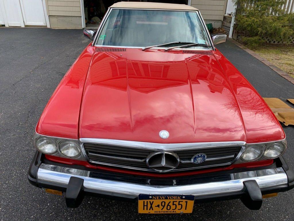 original 1988 Mercedes Benz SL Class SL 560sl Convertible
