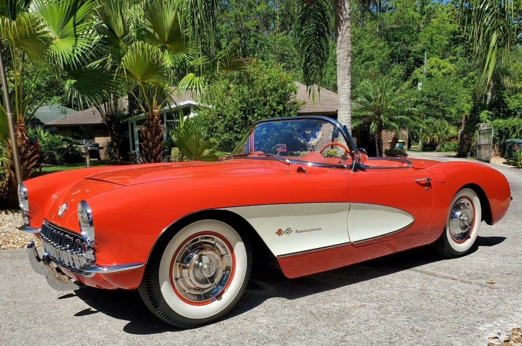 restored 1957 Chevrolet Corvette Convertible