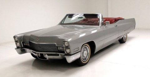 low miles 1968 Cadillac Deville Convertible for sale