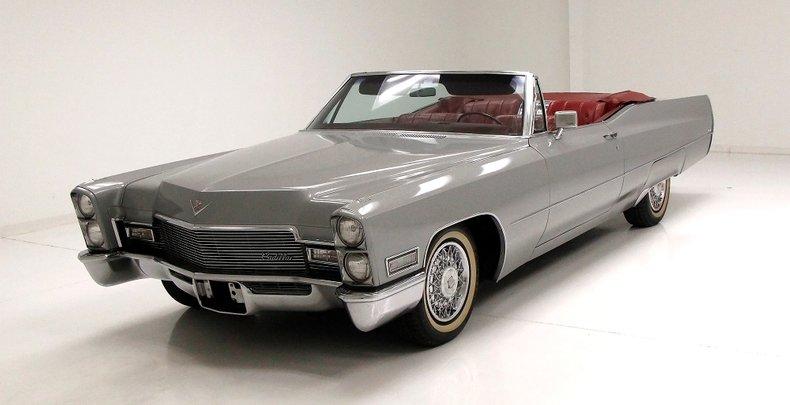 low miles 1968 Cadillac Deville Convertible