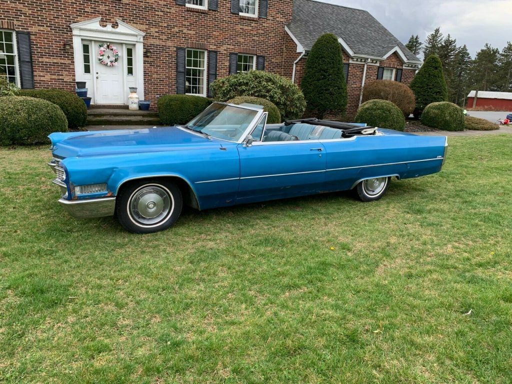 needs some work 1966 Cadillac DeVille Convertible