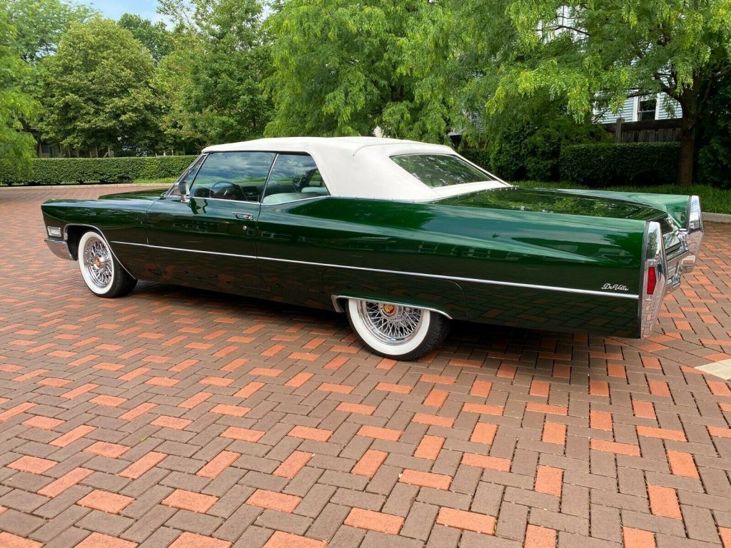 rust free 1968 Cadillac DeVille Convertible