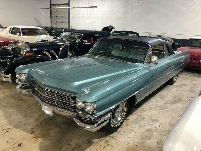 amazing original example 1963 Cadillac DeVille Convertible