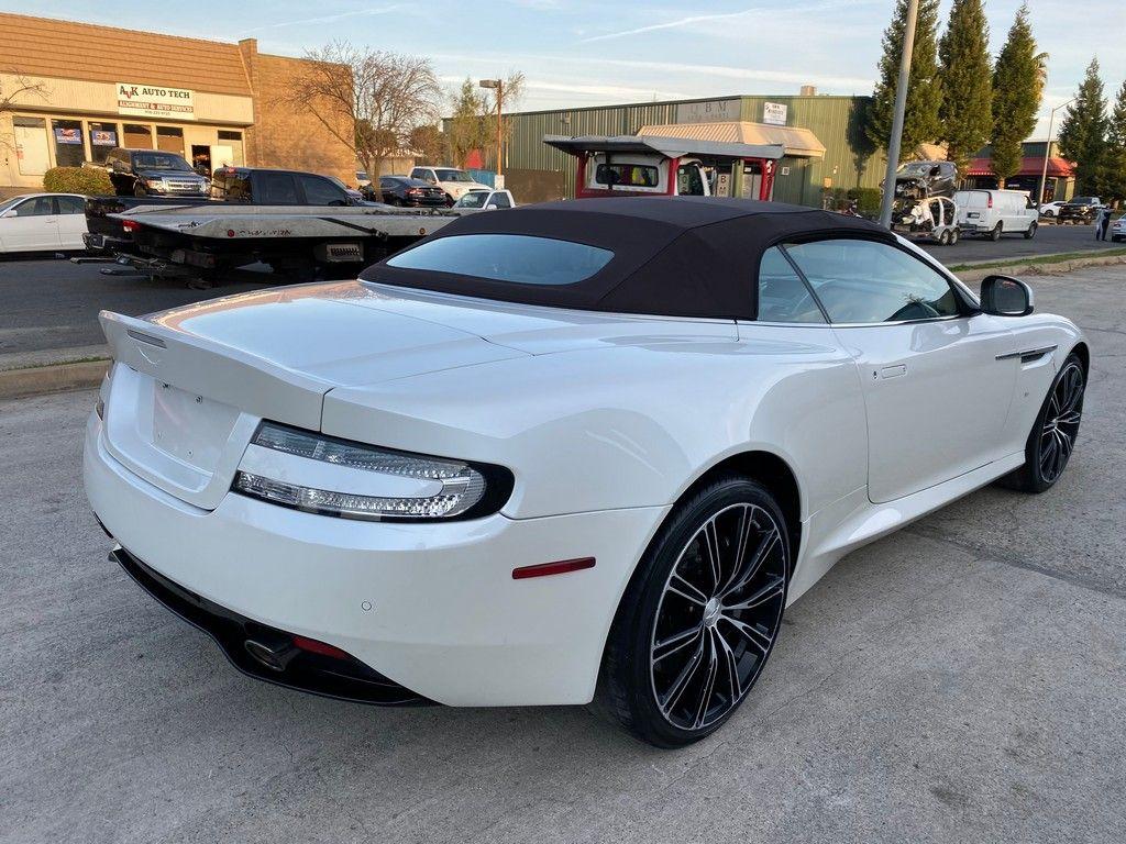 repairable 2016 Aston Martin DB9 Gt/6.0L/12V convertible